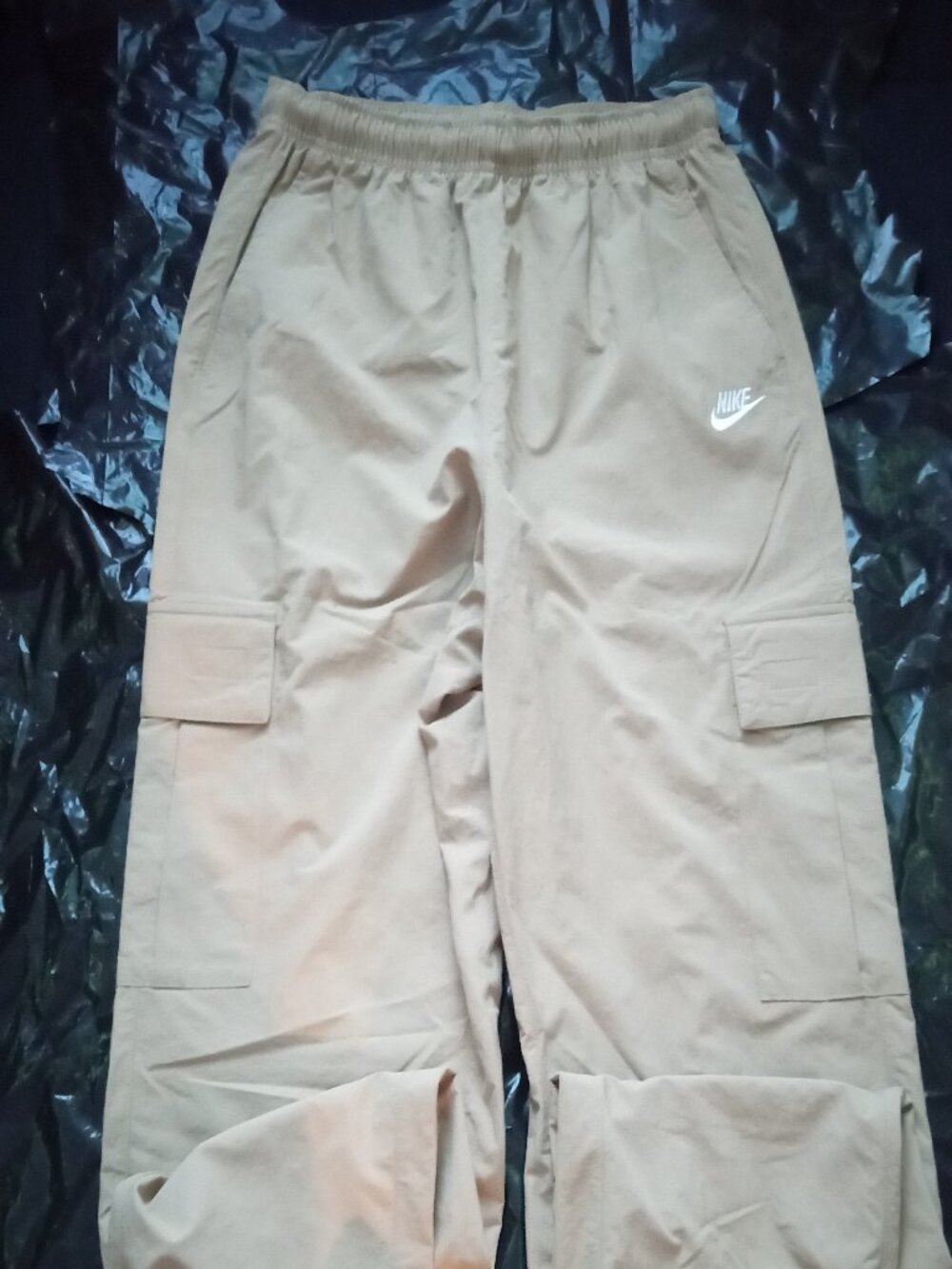 Nike Parachute Windbreaker Cargo Jogger Pants Mens Small